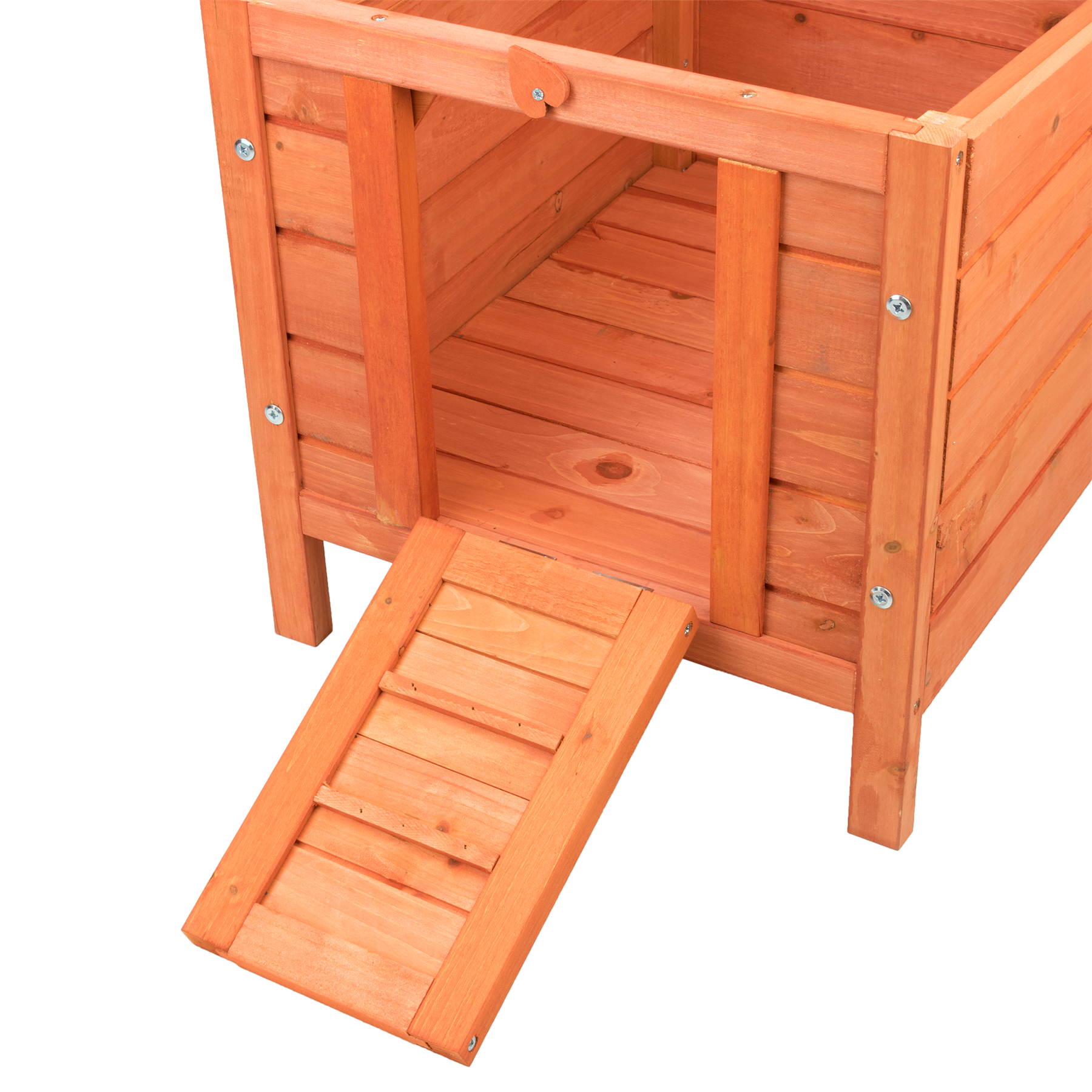 KCT WOODEN PET RUN 6FT 8FT LARGE HUTCH ENCLOSURE RABBIT GUINEA PIG PEN CAGE - Picture 20 of 27