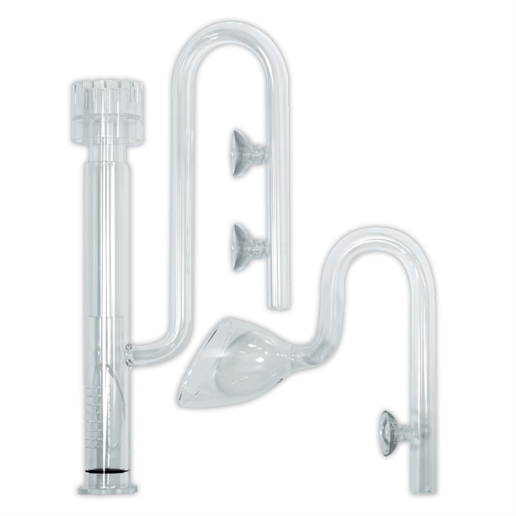 EVOLUTION AQUA AQUASCAPER 12MM GLASS PIPEWORK SET INLET OUTLET REPLACEMENT TUBES - Picture 7 of 12