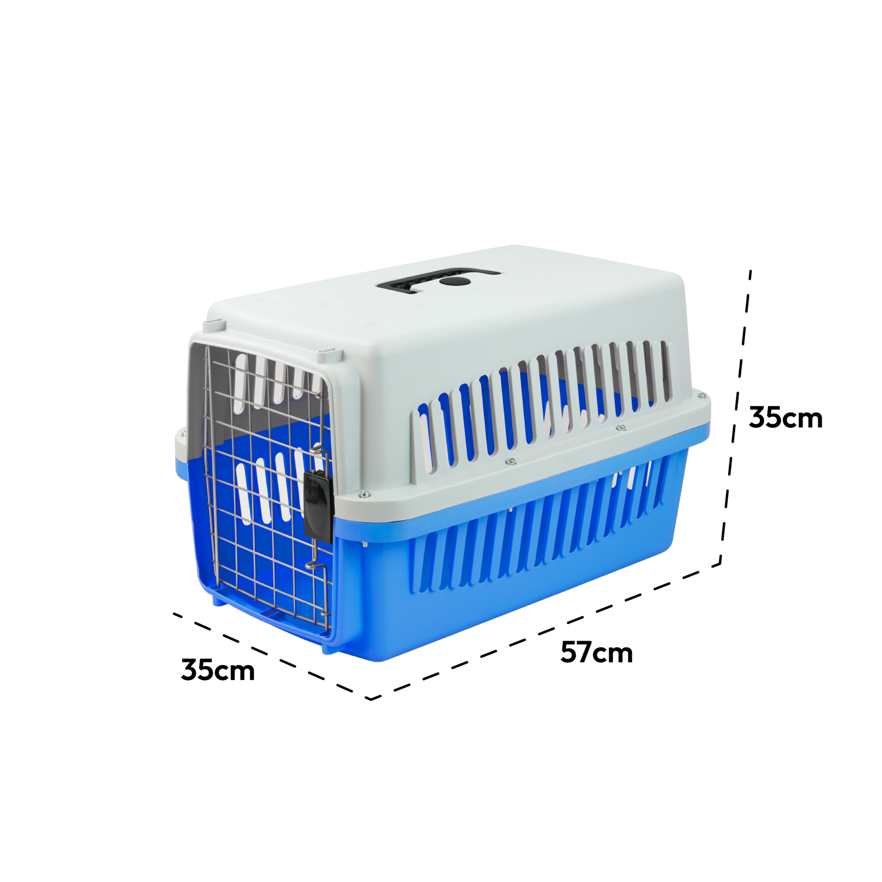 KCT PET CARRIER CAT PUPPY TRANSPORT CRATE PORTABLE CARRY BOX VET KITTEN TRAVEL - Picture 27 of 39
