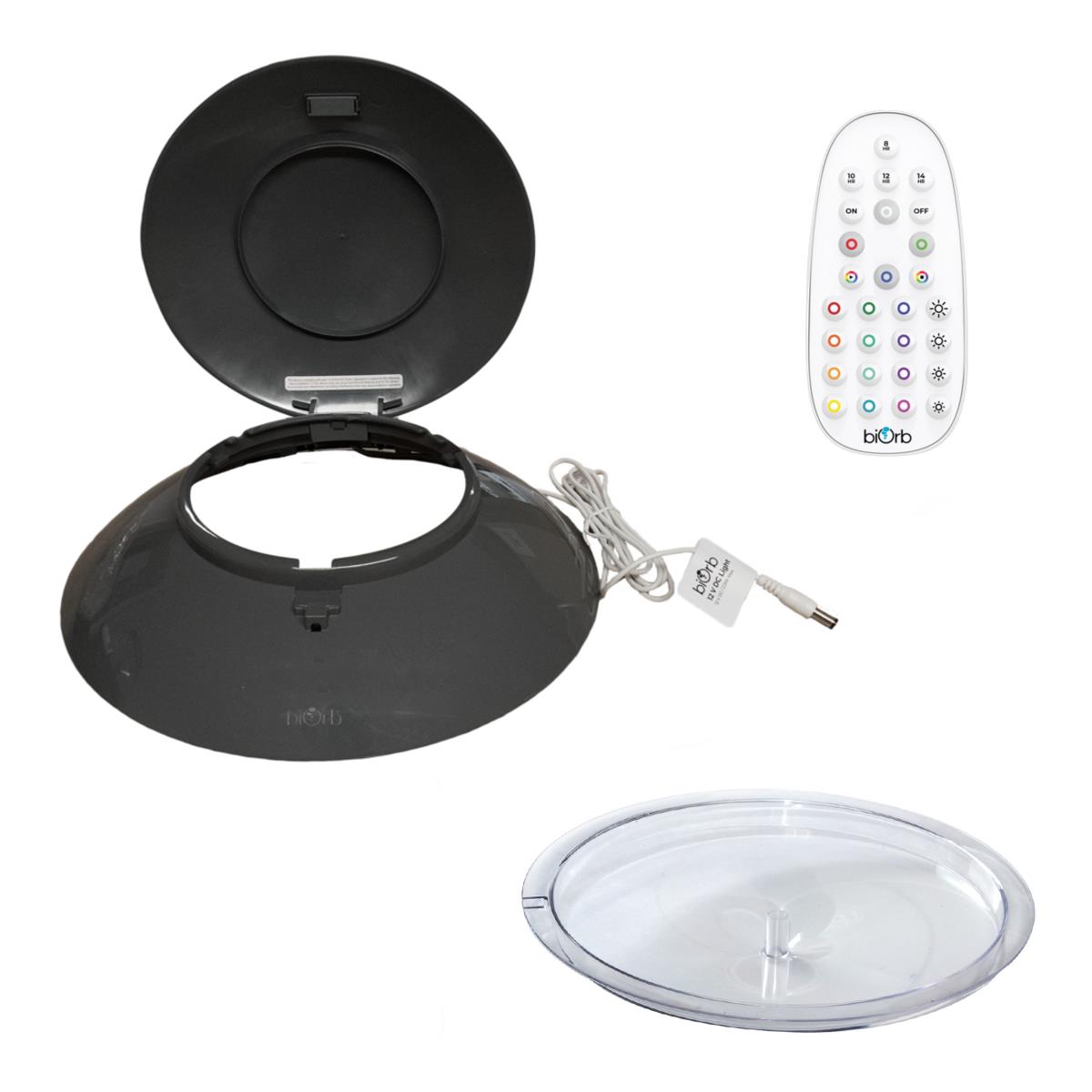 BIORB HALO MCR UPGRADE KIT LID CONDENSATION TRAY MULTI COLOUR LED LIGHTS REMOTE - Picture 2 of 7