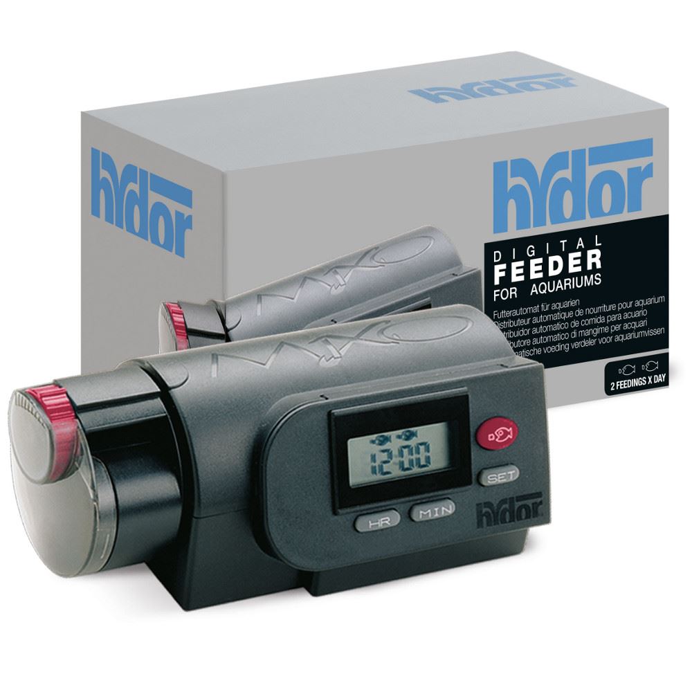 Hydor Mixo Digital Automatic Aquarium Fish Feeder Auto Timer