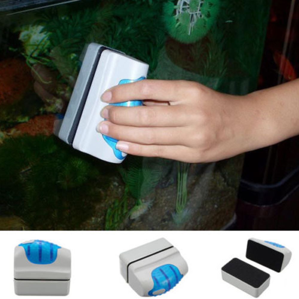 AQUARIUM ALGAE GLASS CLEANER BRUSH FISH TANK CLEANING SCRAPER