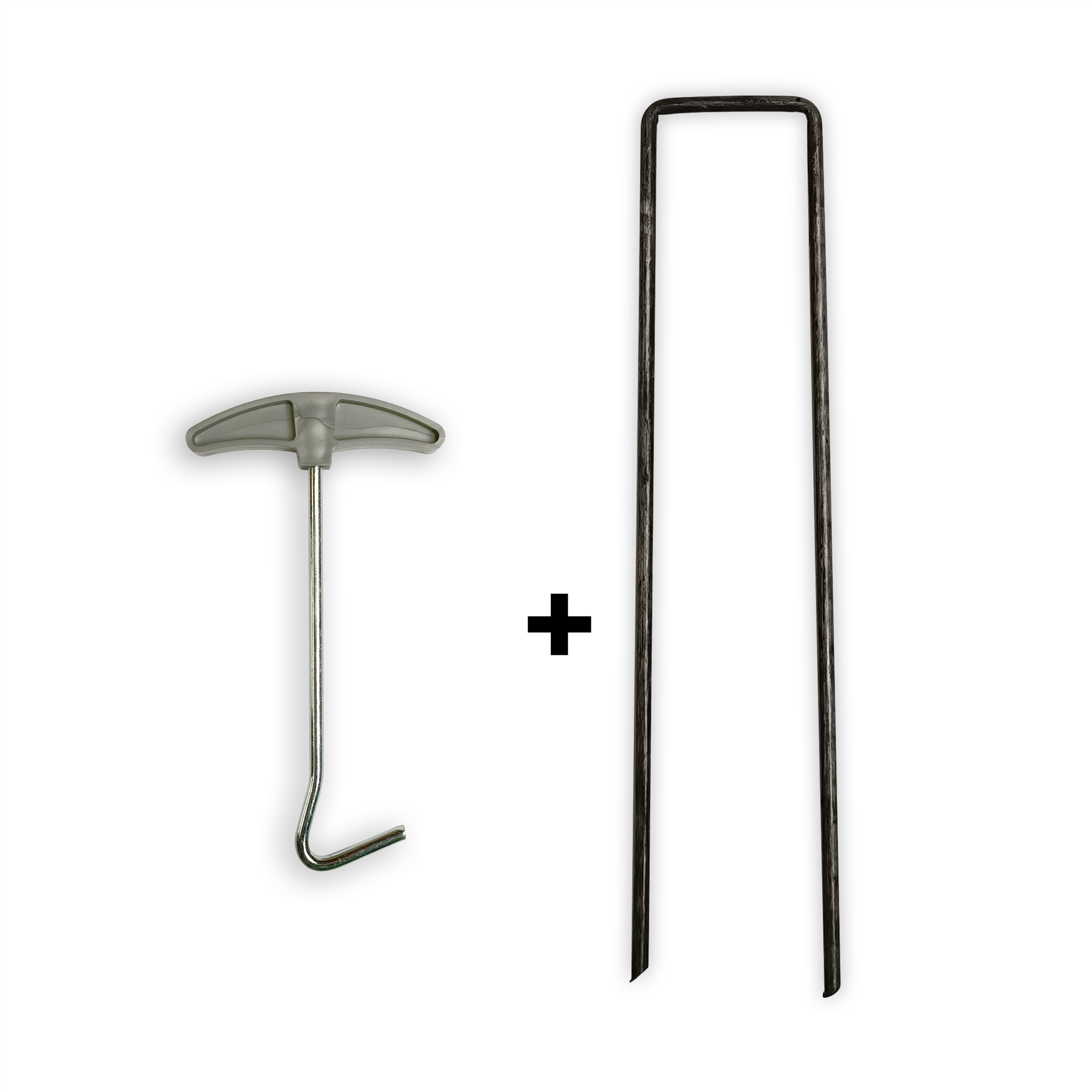 U SHAPE TENT PEG CARBON STEEL CAMPING GARDEN AWNING CANOPY GROUND