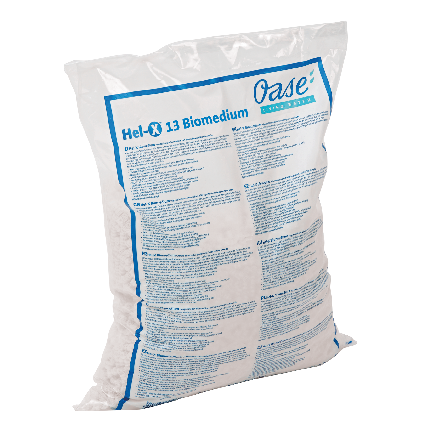 OASE HEL X 13 BIO POND PLASTIC FILTER MEDIA MOVING BED BIOLOGICAL FOR PROFICLEAR - Picture 3 of 5