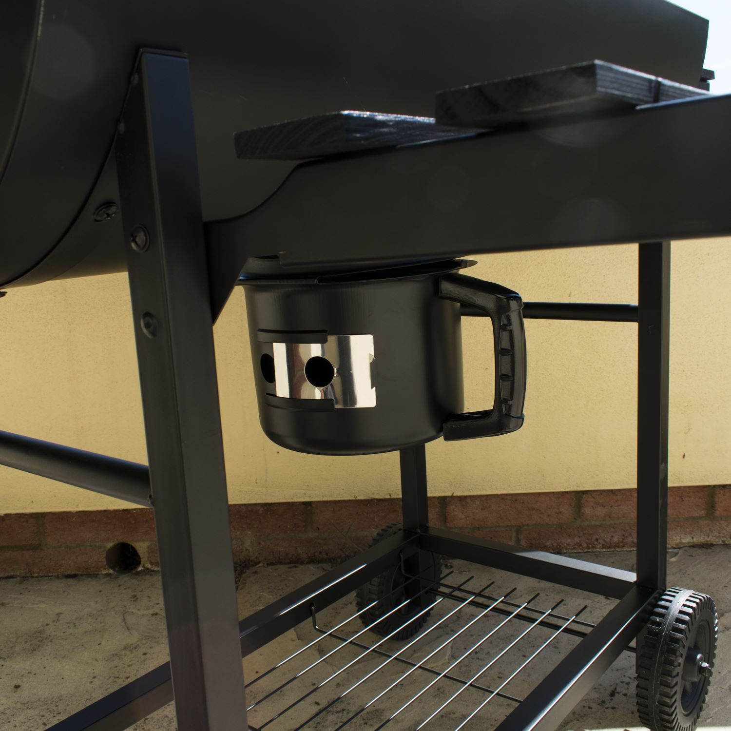 OUTDOOR GARDEN BBQ SMOKERS SMOKING COOKING PATIO BARBEQUE GRILL COAL