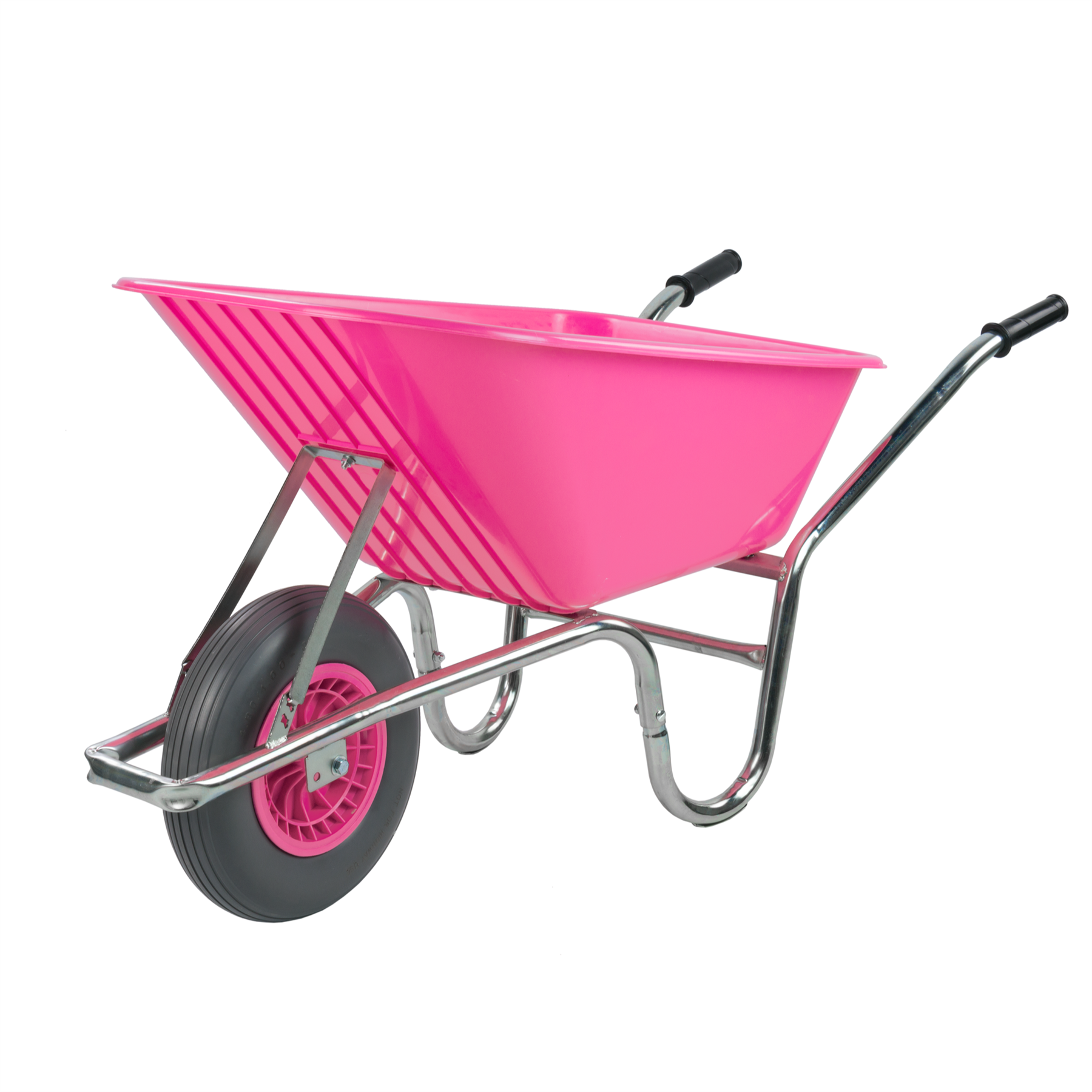 KCT 110L GARDEN OUTDOOR WHEELBARROW BUILDERS HOME REINFORCE TYRE WASTE LARGE 