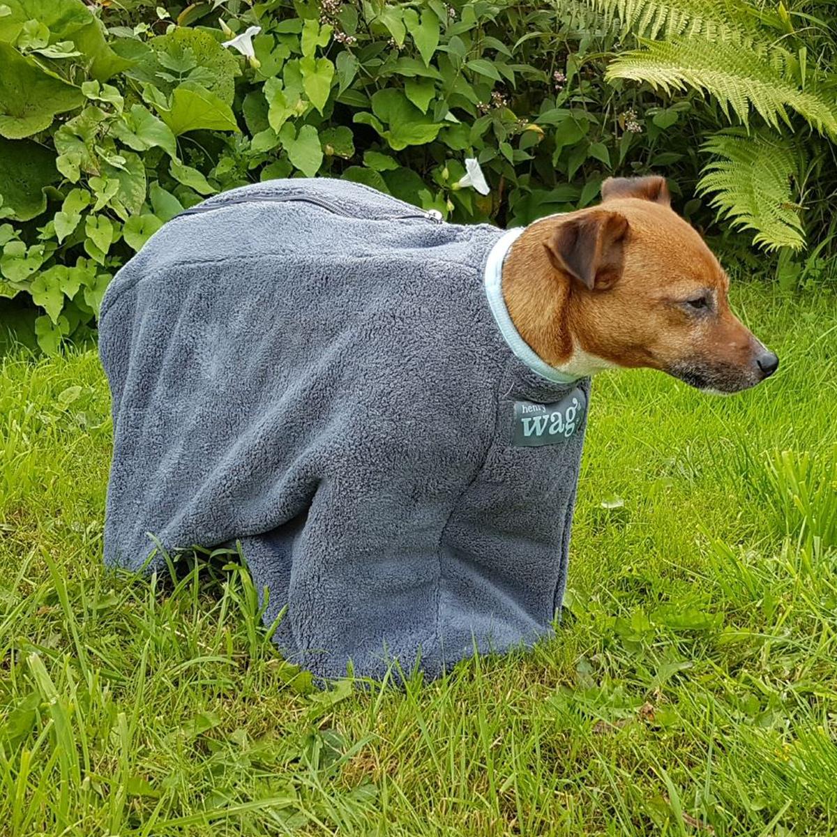 HENRY WAG DOG DRYING BAG MICROFIBRE TOWEL QUICK CLEAN DRY DIRT MOISTURE