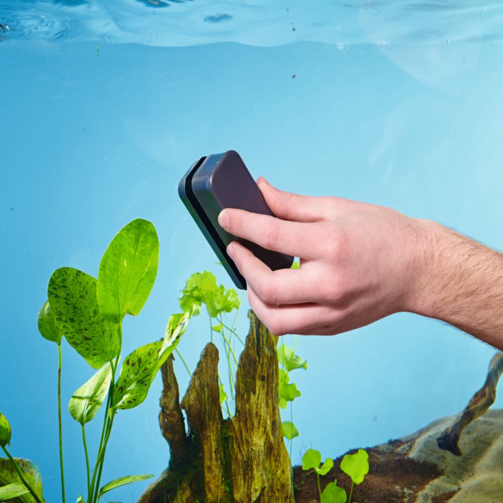 OASE INDOOR AQUARIUM GLASS CLEANER ALGAE BRUSH SCRAPER CLEAN