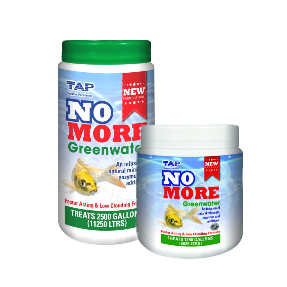 TAP NO MORE GREEN WATER POWDER POND WATER TREATMENT PEA SOUP ALGAE