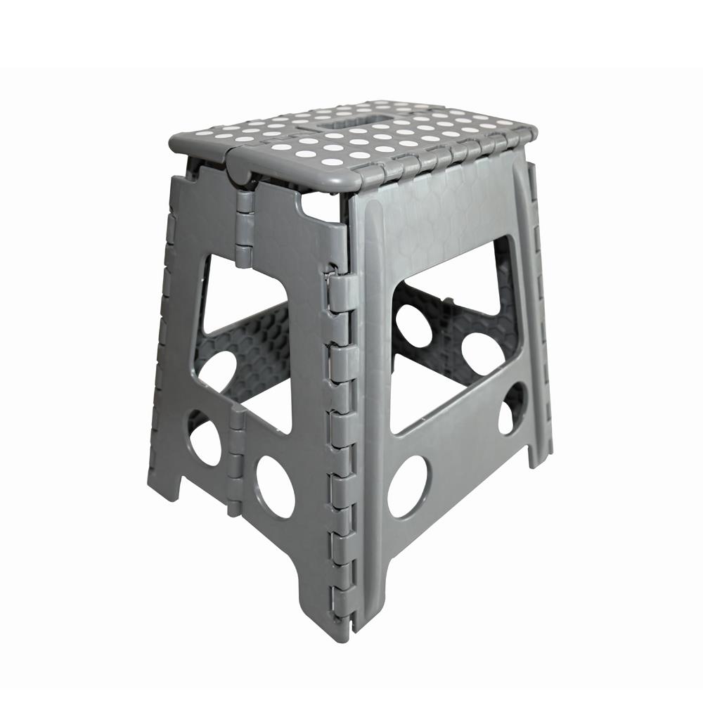 LARGE FOLDING STEPS KITCHEN STOOL STEP PORTABLE FOLDABLE FOLD SEAT WITH HANDLE - Picture 7 of 13