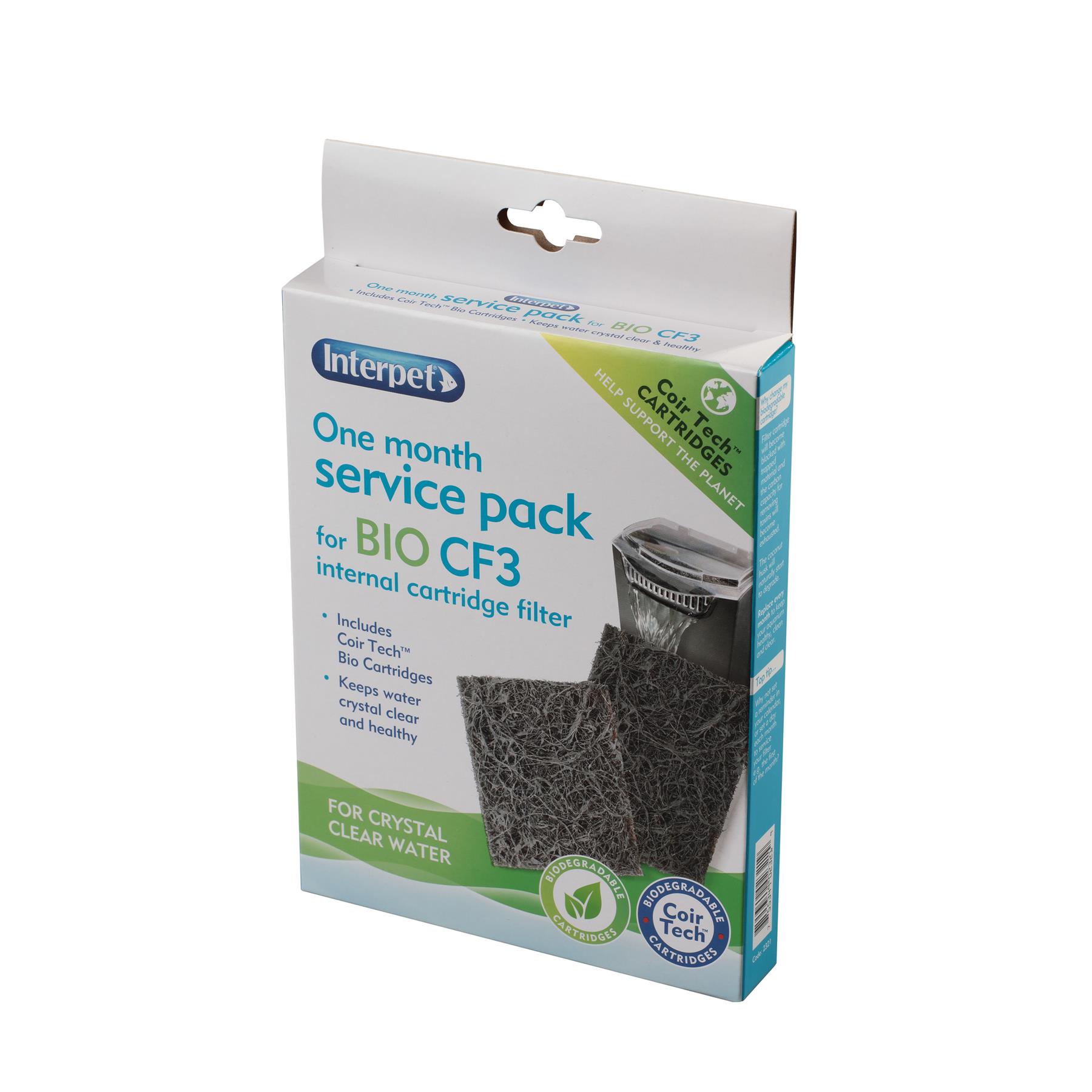 KIT DE CARTUCHO DE REPUESTO DE FILTRO INTERNO PARA ACUARIO INTERPET CF MEDIOS TANQUE DE PECES - Imagen 11 de 18