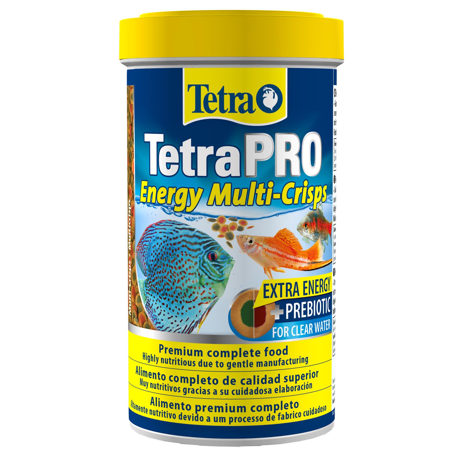 TETRA PRO ENERGY AQUARIUM TROPICAL FISH FOOD CRISPS DAILY DIET TETRAPRO