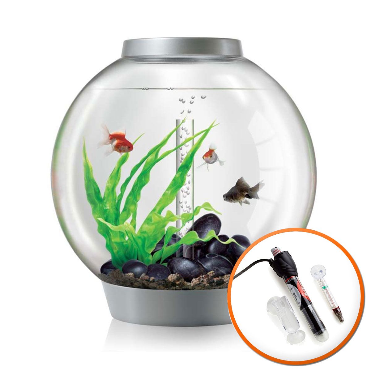 BIORB CLASSIC AQUARIUM ACRYLIC FISH TANK COMPLETE SETUP LED LIGHTING