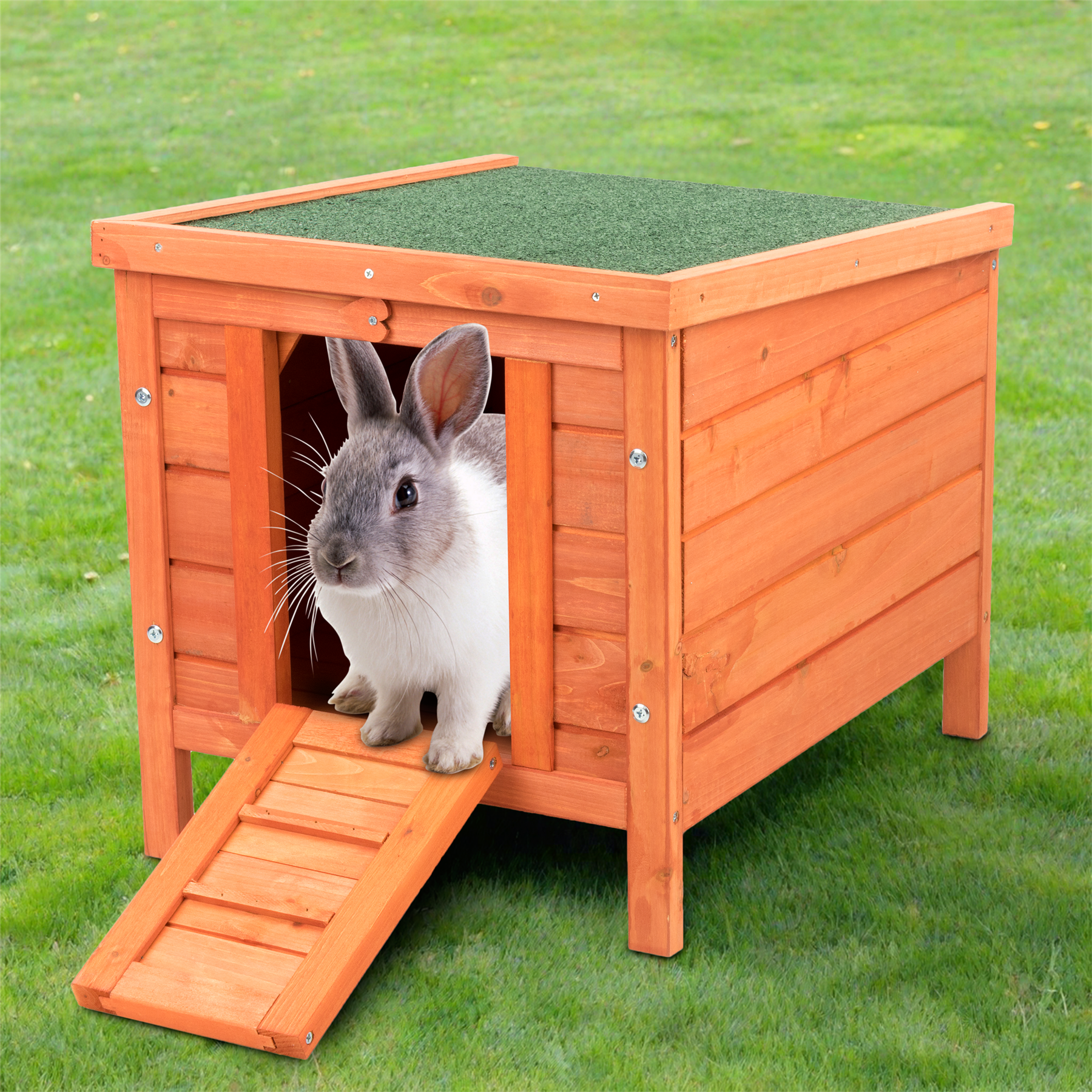 KCT WOODEN PET RUN 6FT 8FT LARGE HUTCH ENCLOSURE RABBIT GUINEA PIG PEN CAGE - Picture 26 of 27