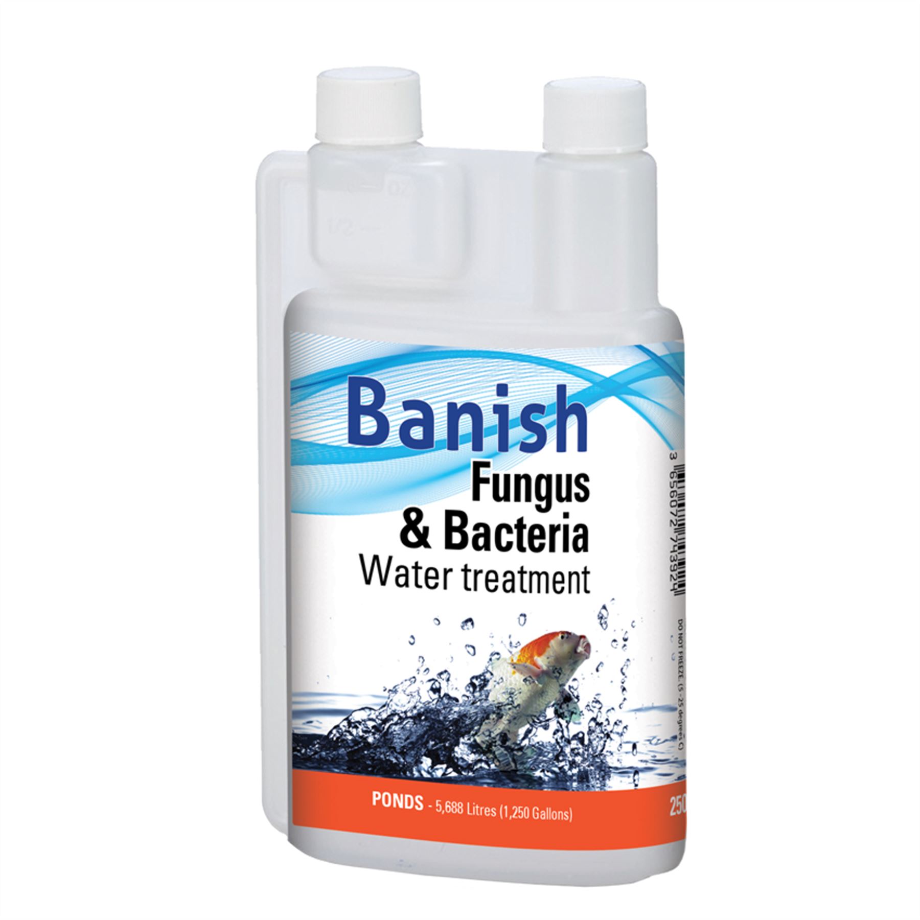 BANISH FUNGUS AND BACTERIA WATER TREATMENT CURE KOI POND DISEASE banish-fungus-and-bacteria-water-treatment-cure-koi-pond-disease