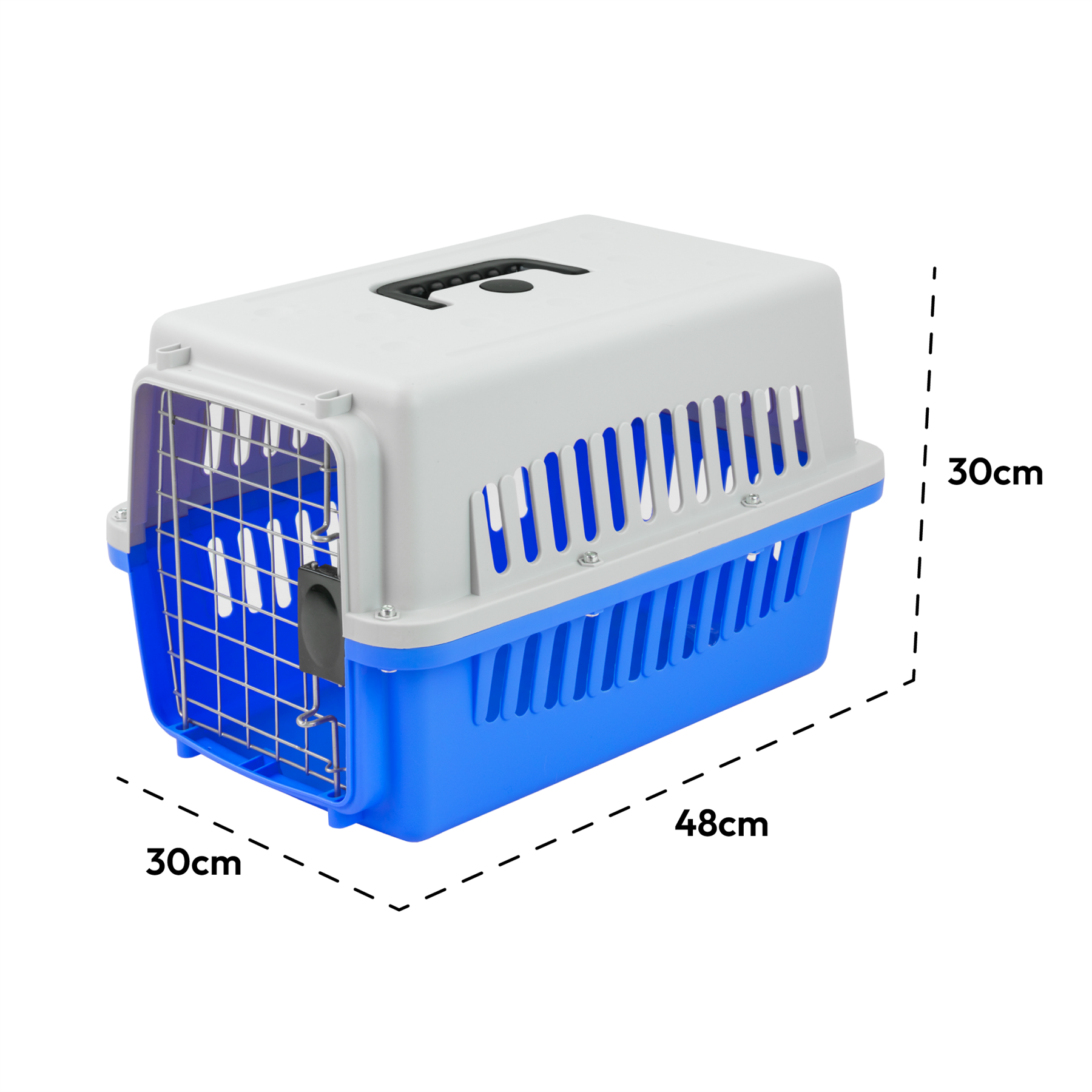 KCT PET CARRIER CAT PUPPY TRANSPORT CRATE PORTABLE CARRY BOX VET KITTEN TRAVEL - Picture 15 of 39