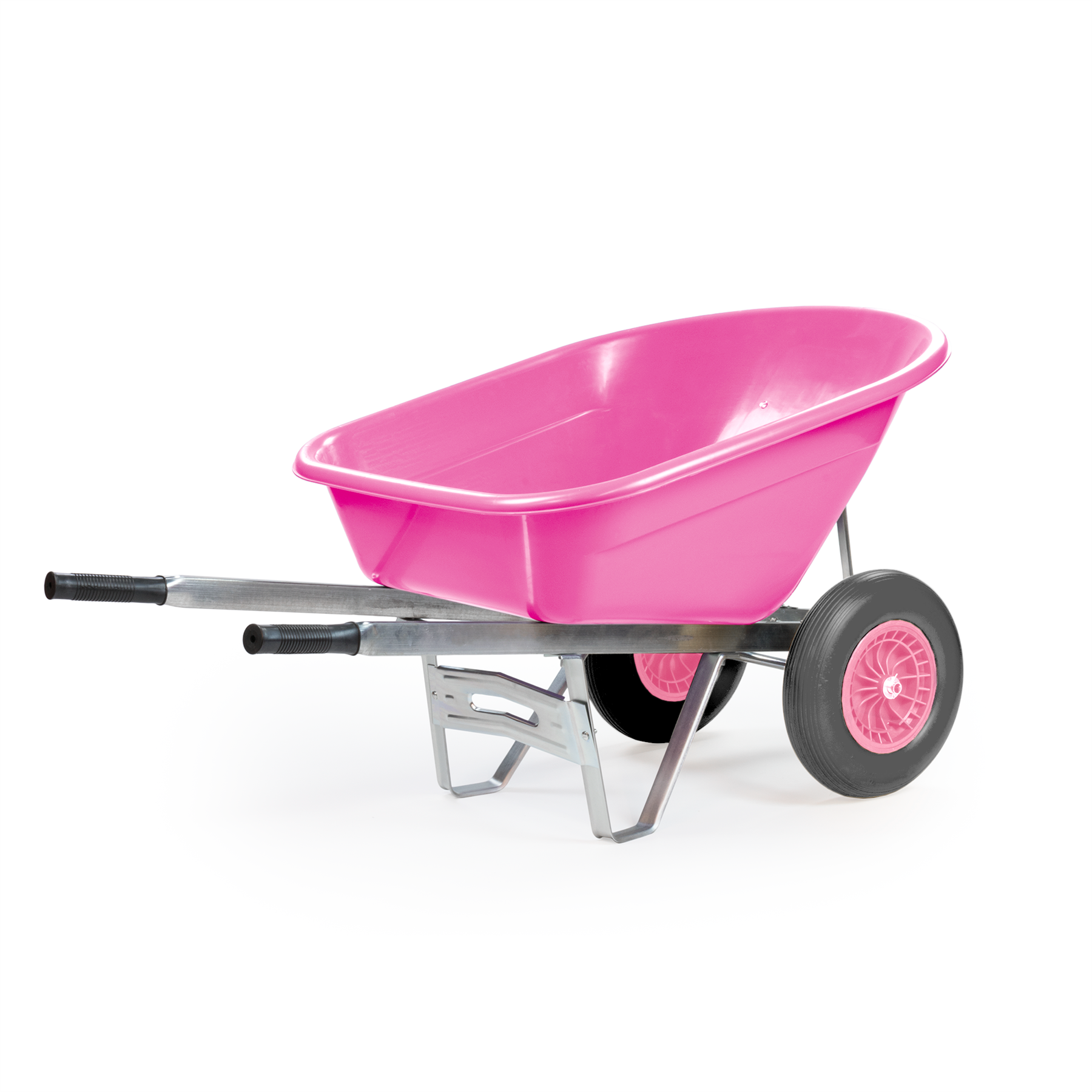 KCT XL BIG WHEELBARROW TWIN WHEEL HEAVY DUTY PUNCTURE PROOF GARDEN STABLE - Picture 26 of 77
