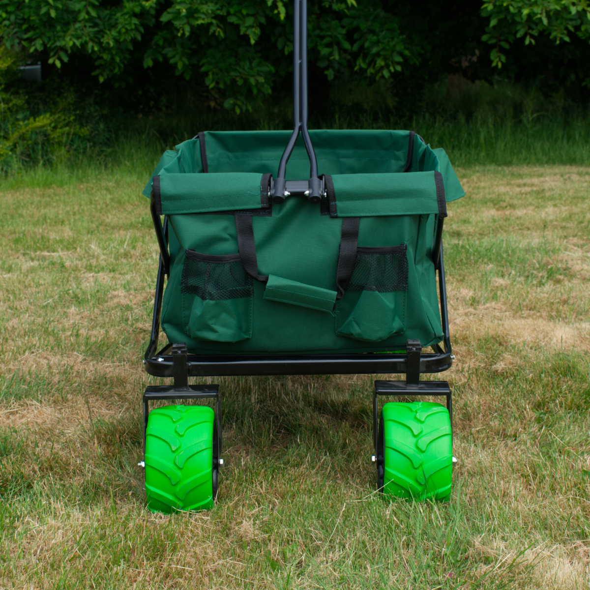 HEAVY DUTY OUTDOOR GARDEN TRAILER LARGE TIPPER CART TROLLEY TRUCK