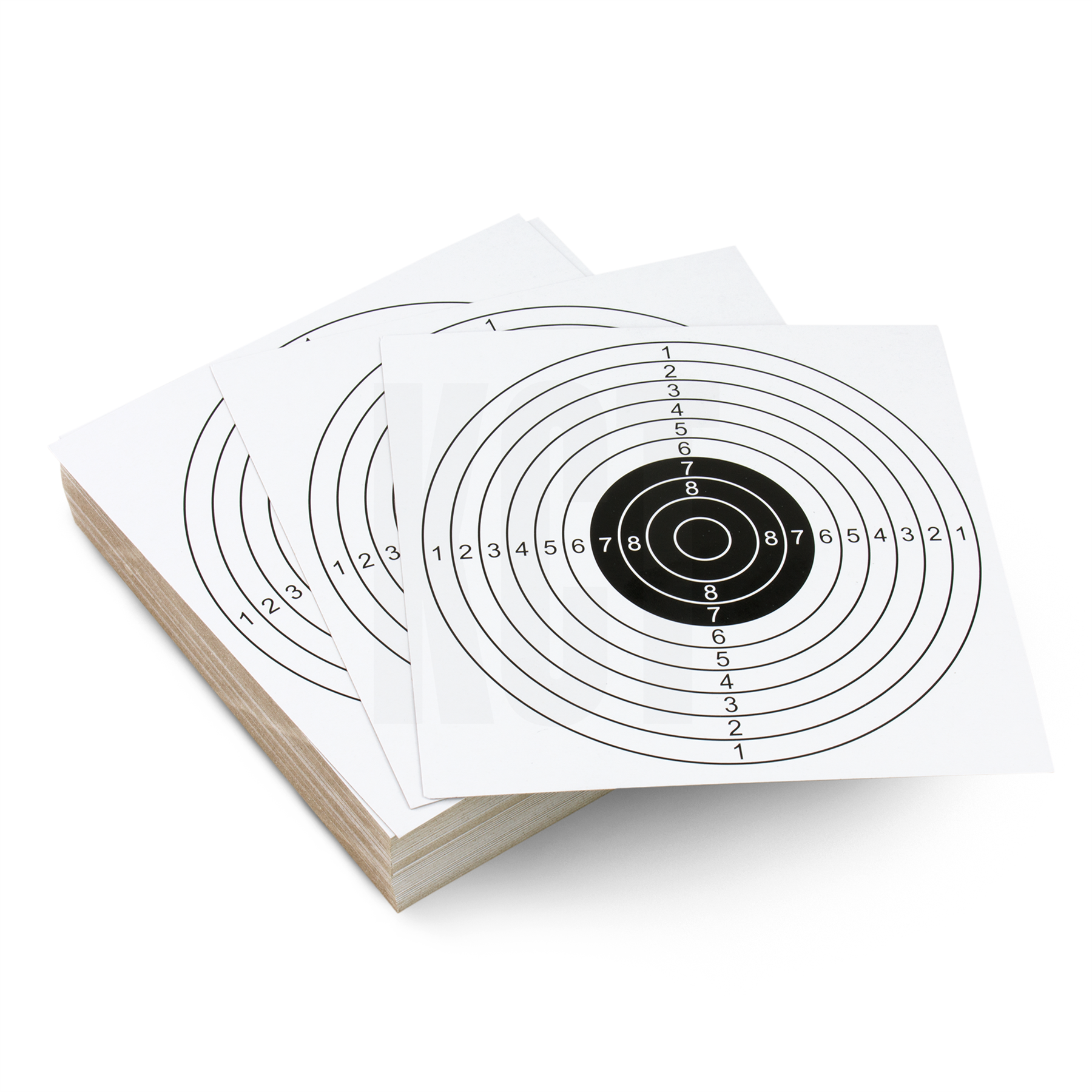 thumbnail image 2 of 30 Pcs Archery Target Papers – 10-Ring Shooting Practice Sheets, 15.7 X 15.7 Inches – Premium Coated Paper For Bows, Crossbows & Dart Games 2 of 12