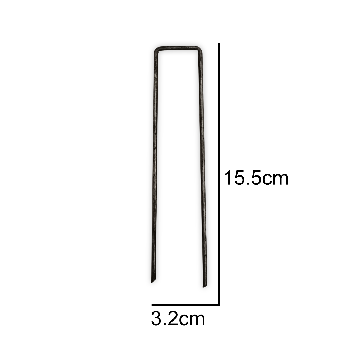 U SHAPE TENT PEG CARBON STEEL CAMPING GARDEN AWNING CANOPY GROUND