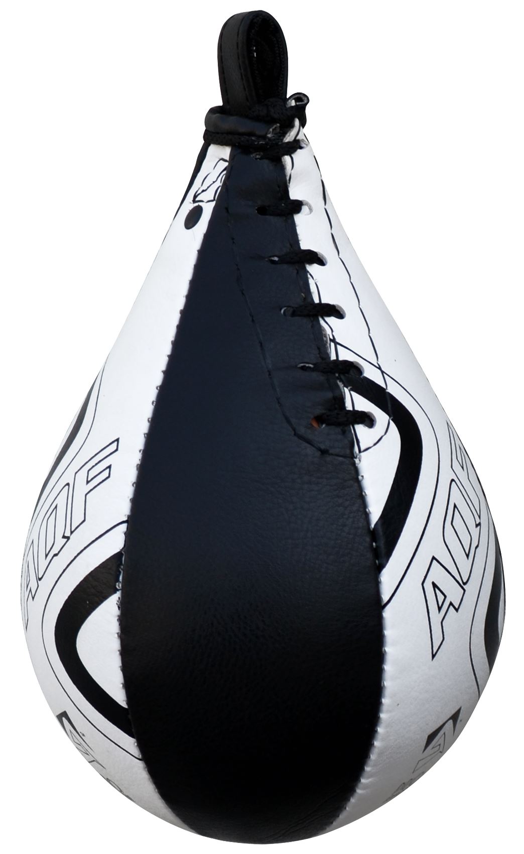 AQF Leather Speed Ball & Swivel Boxing Punch Bag Punching Training MMA