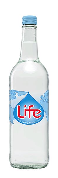 Life glass bottles Life still Water 12x 750ml (5060128840389)