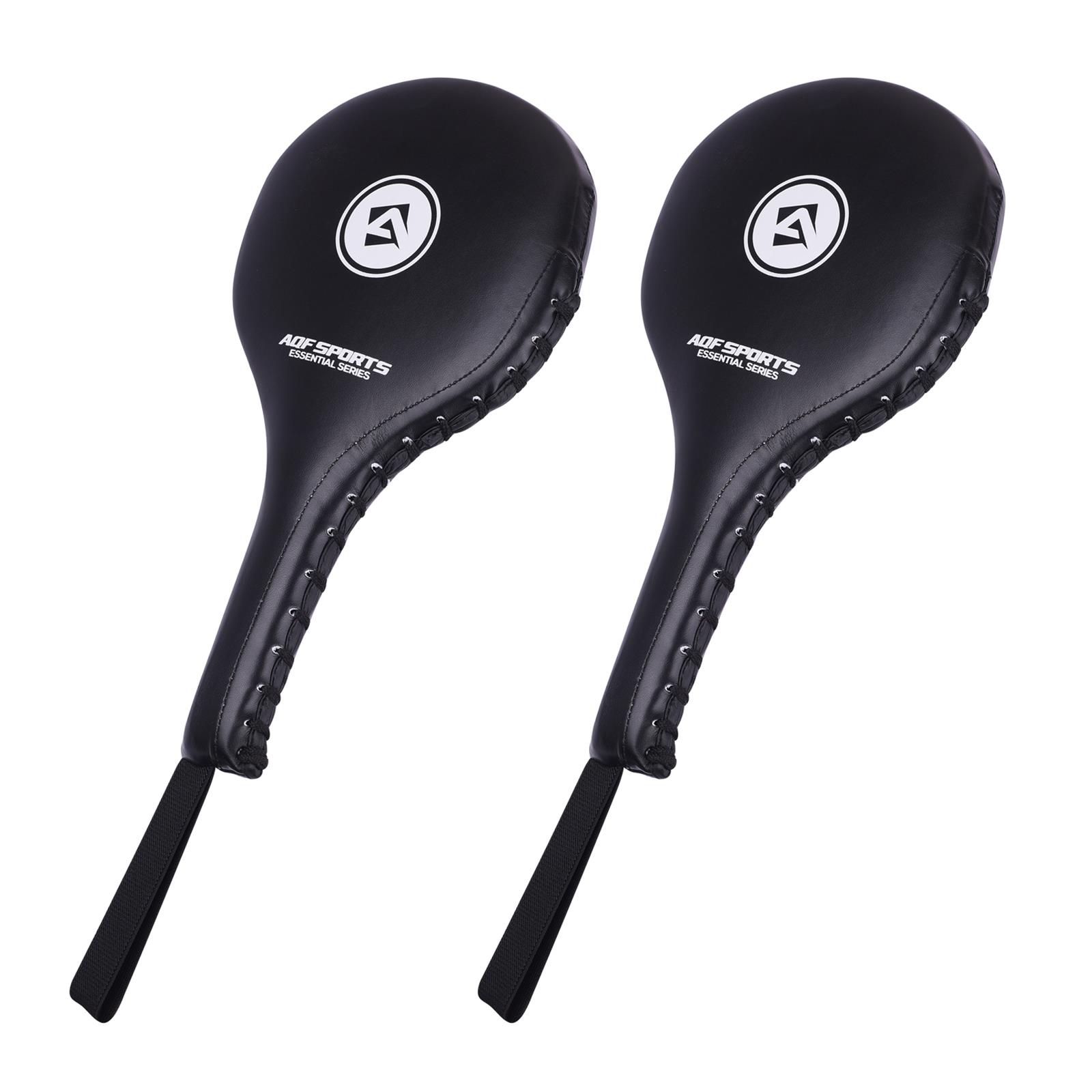 AQF Focus Paddles Taekwondo Kick Pads Racket Pair for Karate Boxing MMA eBay