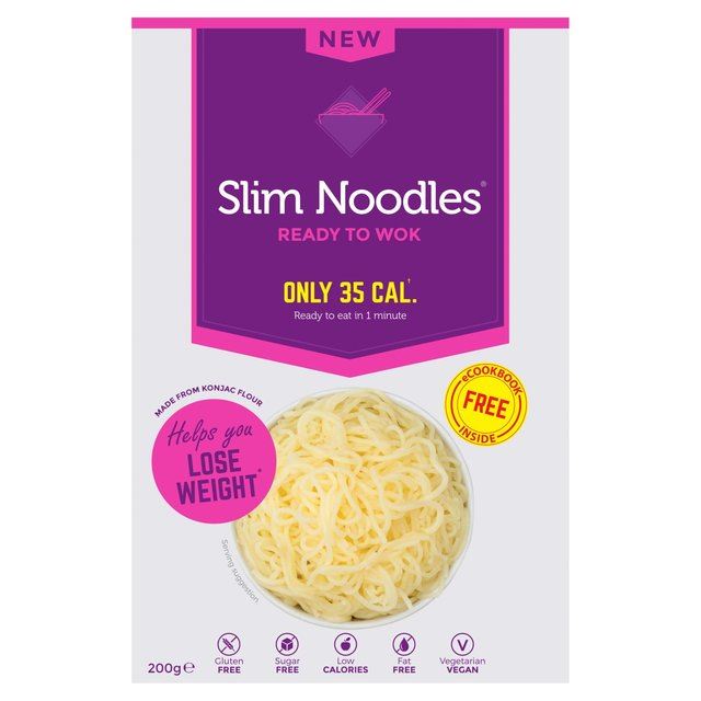 Eat Water Slim Noodles 200g (Pack of 5) Organic Konjac Flour and Oat