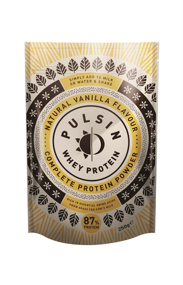 Pulsin Vanille de protéines de lactosérum lactosérum de en poudre Végétarien 250 g 2c8cee Pulsin Vanille de protéines de lactosérum lactosérum de en poudre Végétarien 250 g 2c8cee