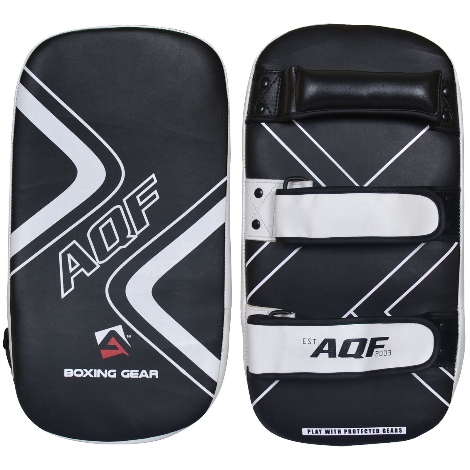 AQF Bouclier de Boxe Coussin de Bras courb/é pour Coups Thai Kick Boxing Focus Muay Gant de Protection pour Coups de poings MMA