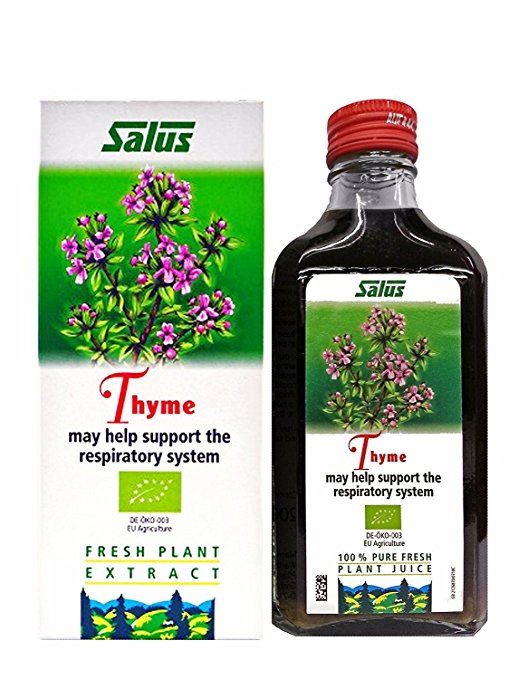 Salus Thyme Organic Fresh Plant Juice 200ml eBay