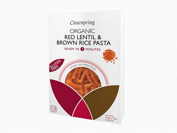 Clearspring Organic Gluten Free Red Lentil & Brown Rice Pasta 250g - Picture 6 of 6