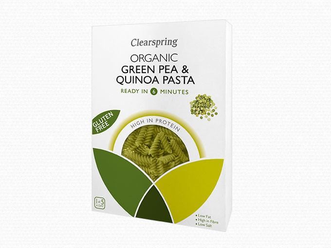 Clearspring Org GF Green Pea & Quinoa Pasta 250g - Picture 6 of 6