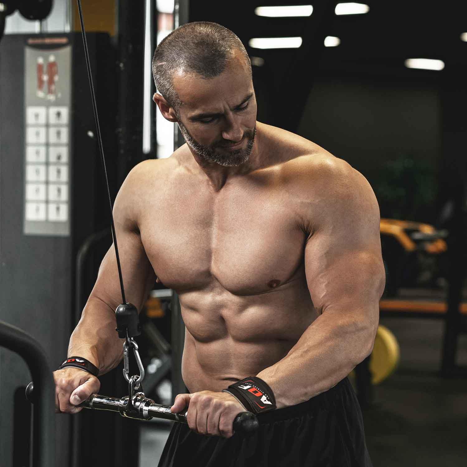Protège-Poignets Haltérophilie - Bandes Élastiques Robustes Pour Développé Couché, Crossfit Et Powerlifting - 10