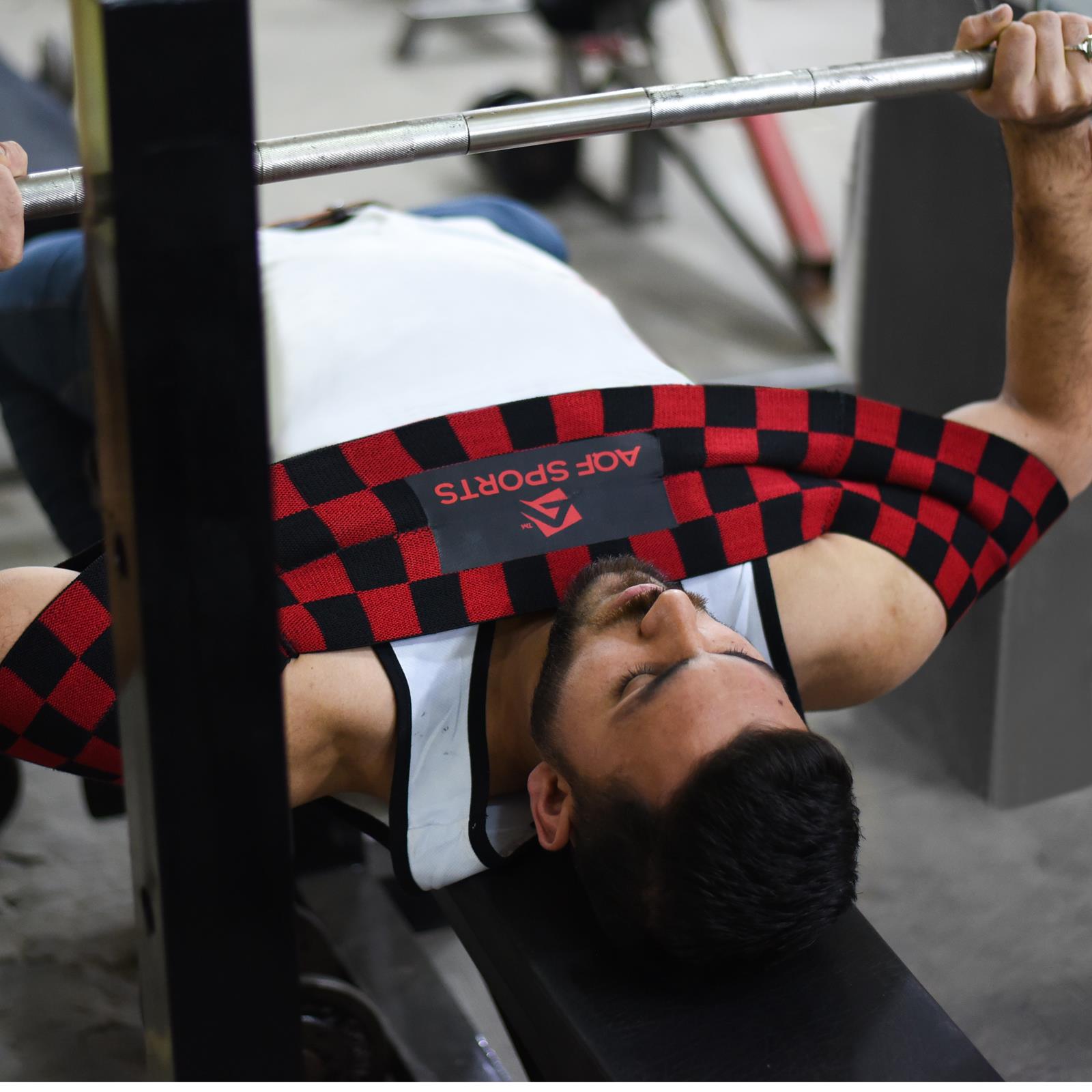 AQF Bench Press Resistance Band Bench Blaster Sling Shot Strength