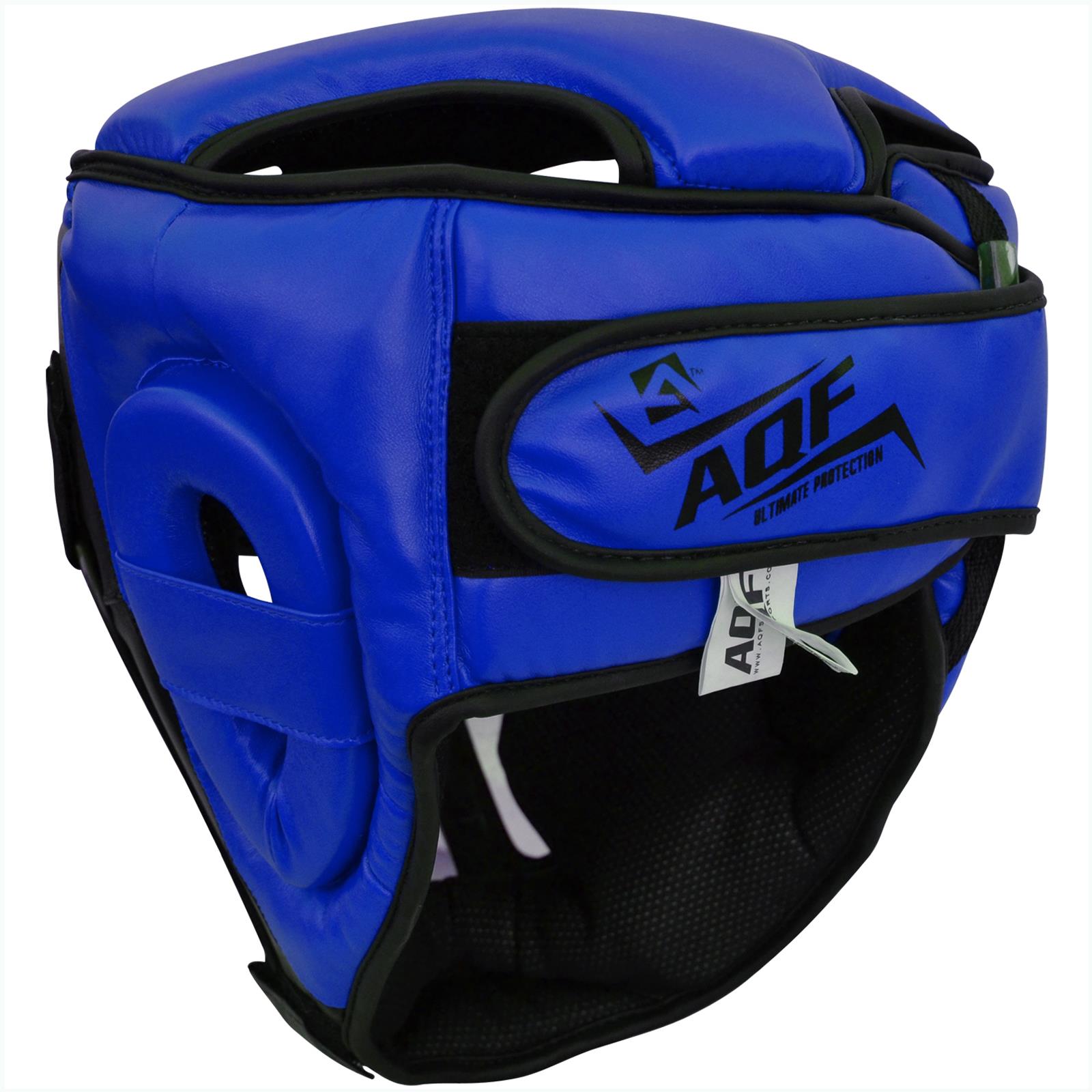AQF Casque de boxe MMA Casque d/'entraînement Muay Thai Grille de protection FR