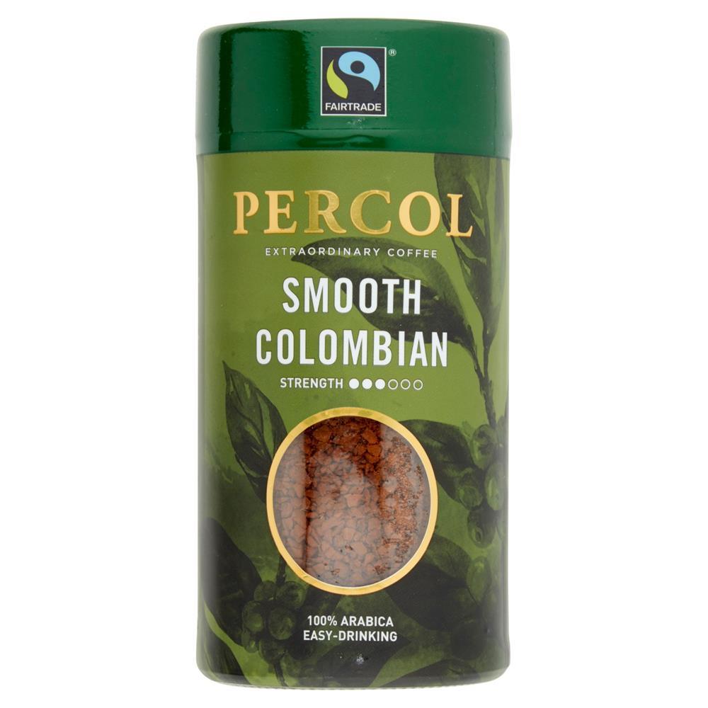 Percol Fairtrade Colombia Freeze Dried Instant Coffee 100g for sale