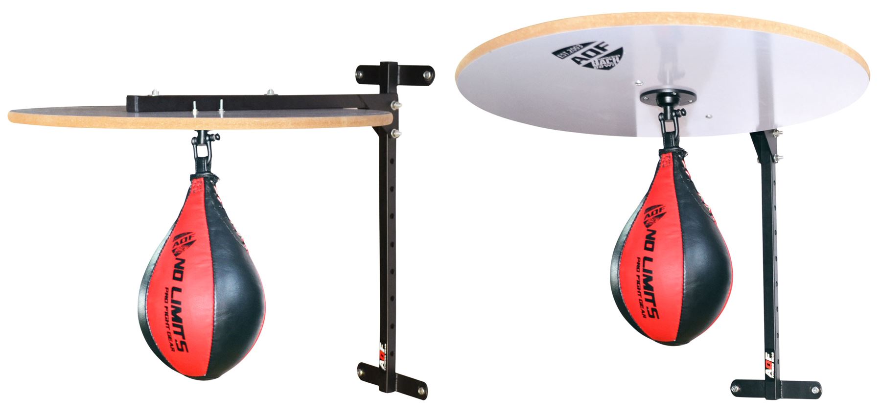 AQF 14 PC Speed Ball Platform Set Boxing Gloves Swivel Stand Bracket