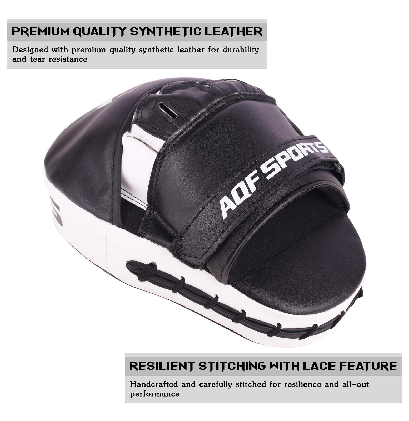 AQF Boxing Pads Hook and jab Mitts Target Punching Focus Pads for MMA