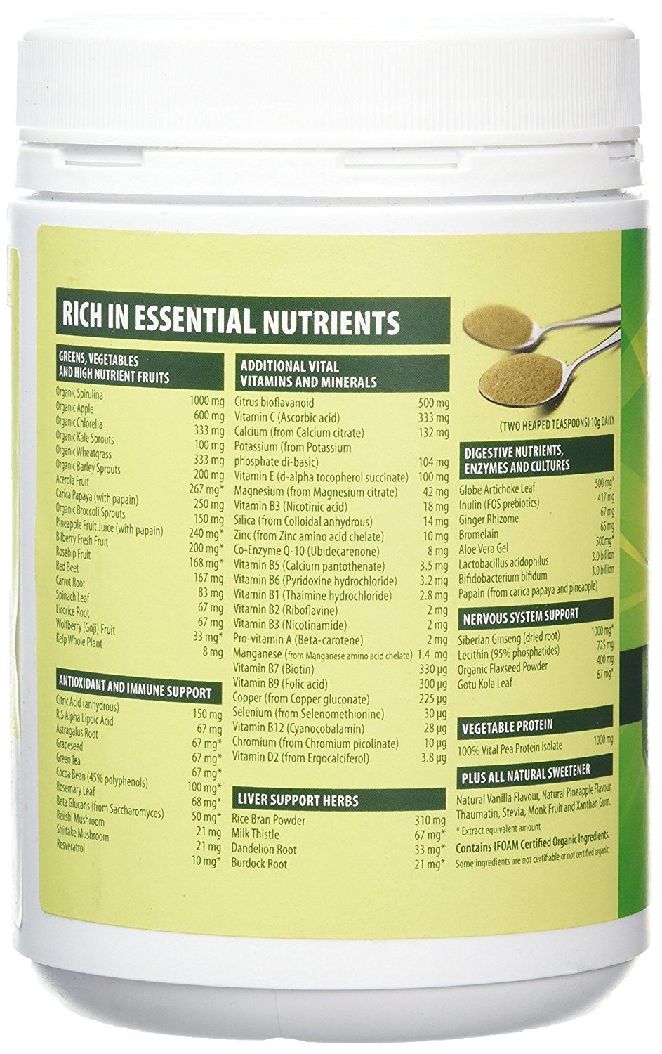 Vital Greens Vital Greens Powder 300g eBay