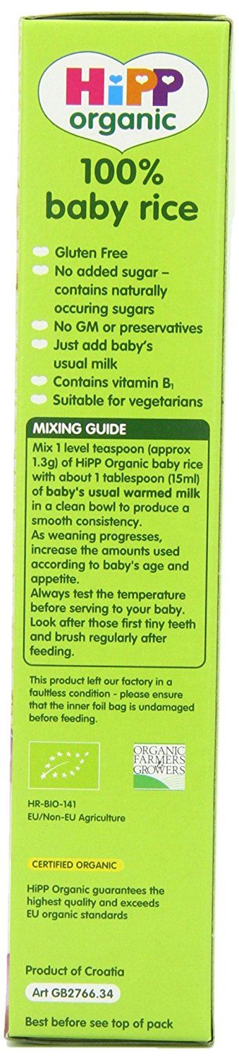 hipp organic baby rice