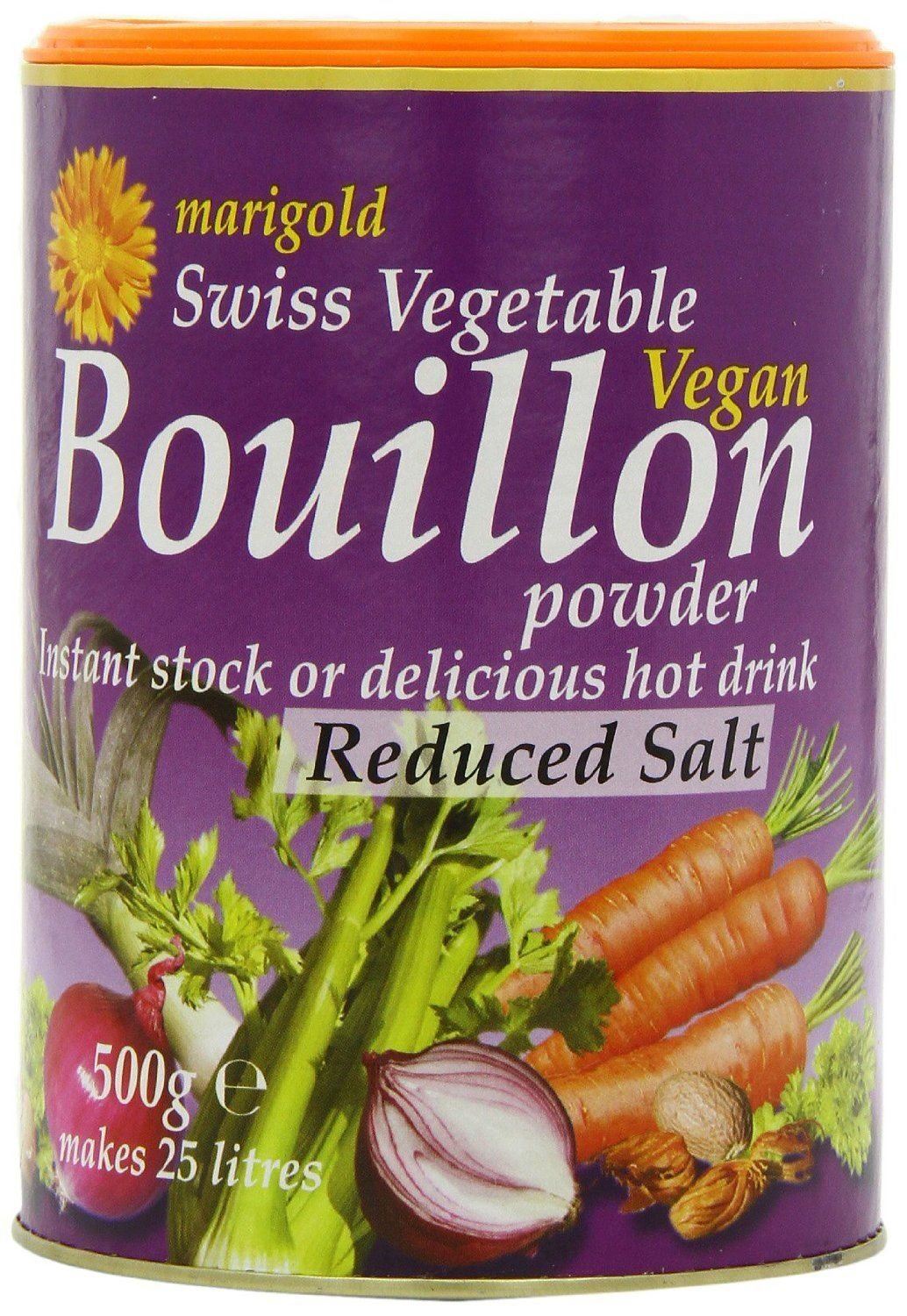 Marigold Reduced Salt Swiss Vegetable Bouillon Purple Pot Family 500g - Picture 6 of 6