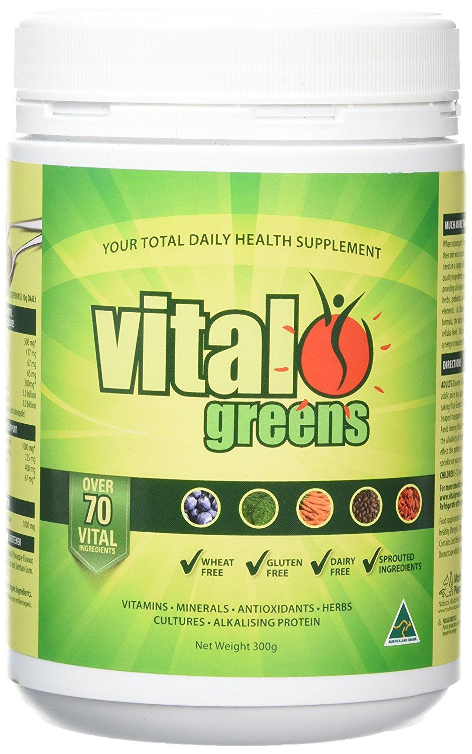 Vital Greens Vital Greens Powder 300g eBay