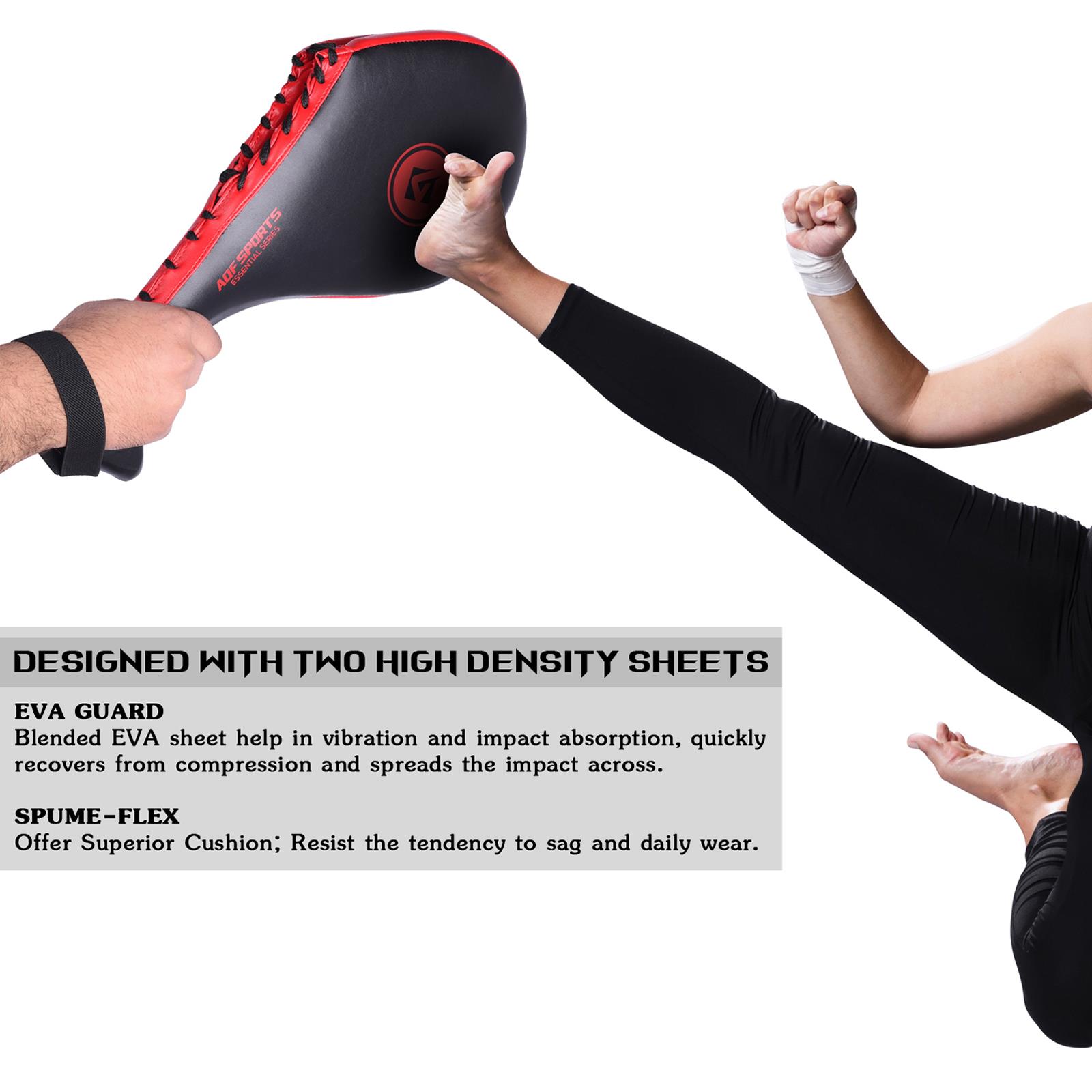 AQF Taekwondo Kick Pads Pair for Target karate Boxing MMA Training