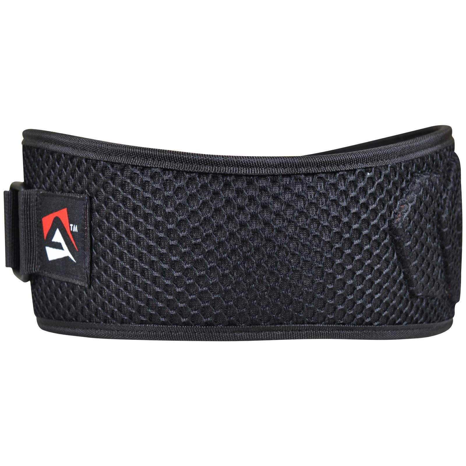 AQF Weight lifting Belt Neoprene curved 6" Back Support Belt Fitness