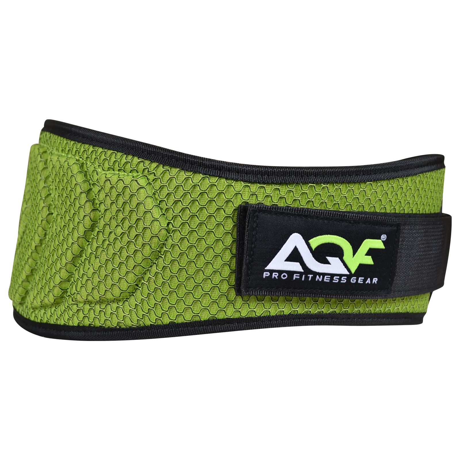 AQF Weight lifting Belt Neoprene curved 6" Back Support Belt Fitness