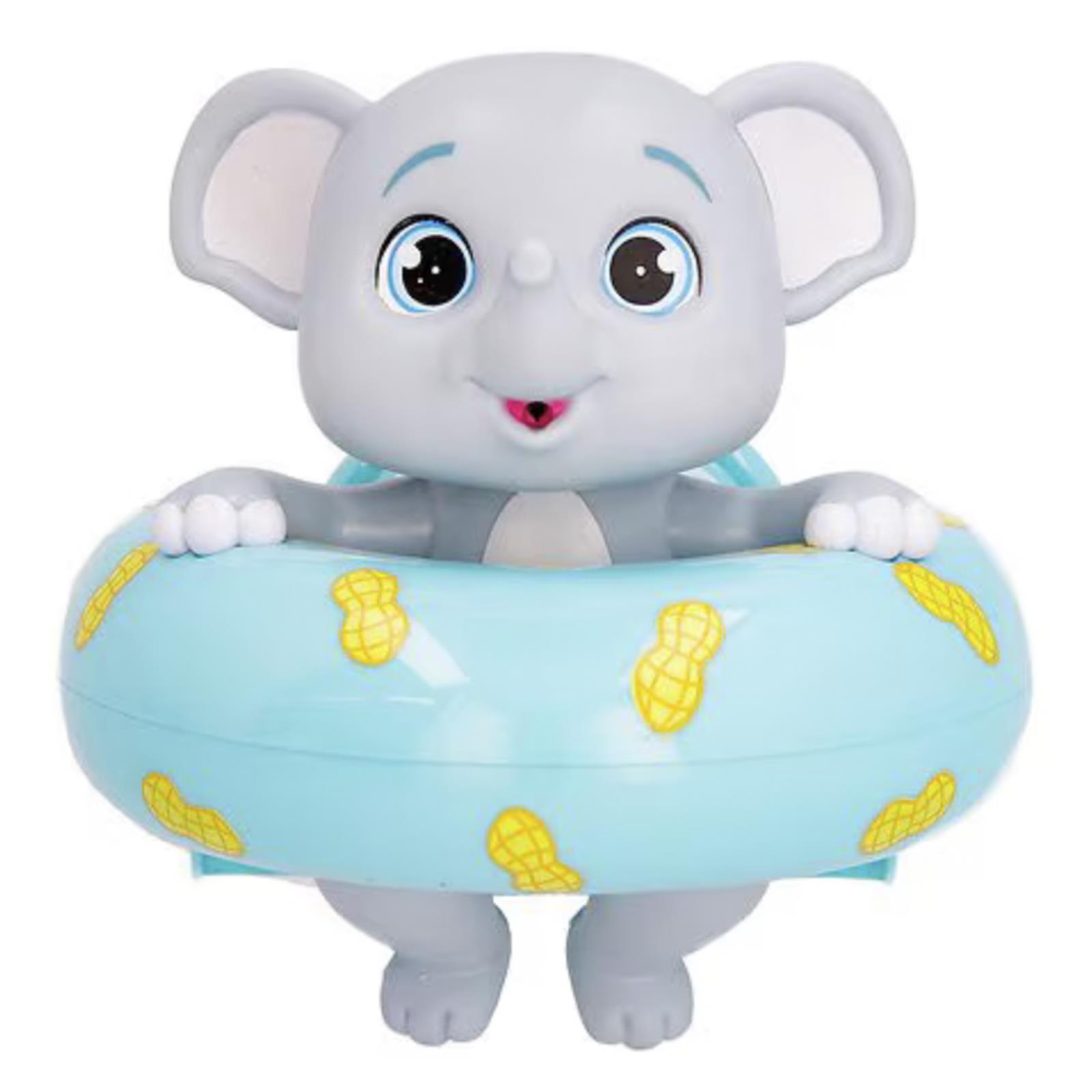 Bloopies Floaties Jungle Animal Bath Toy Wind Up Paddles Water Play Fun 10cm - Picture 2 of 7