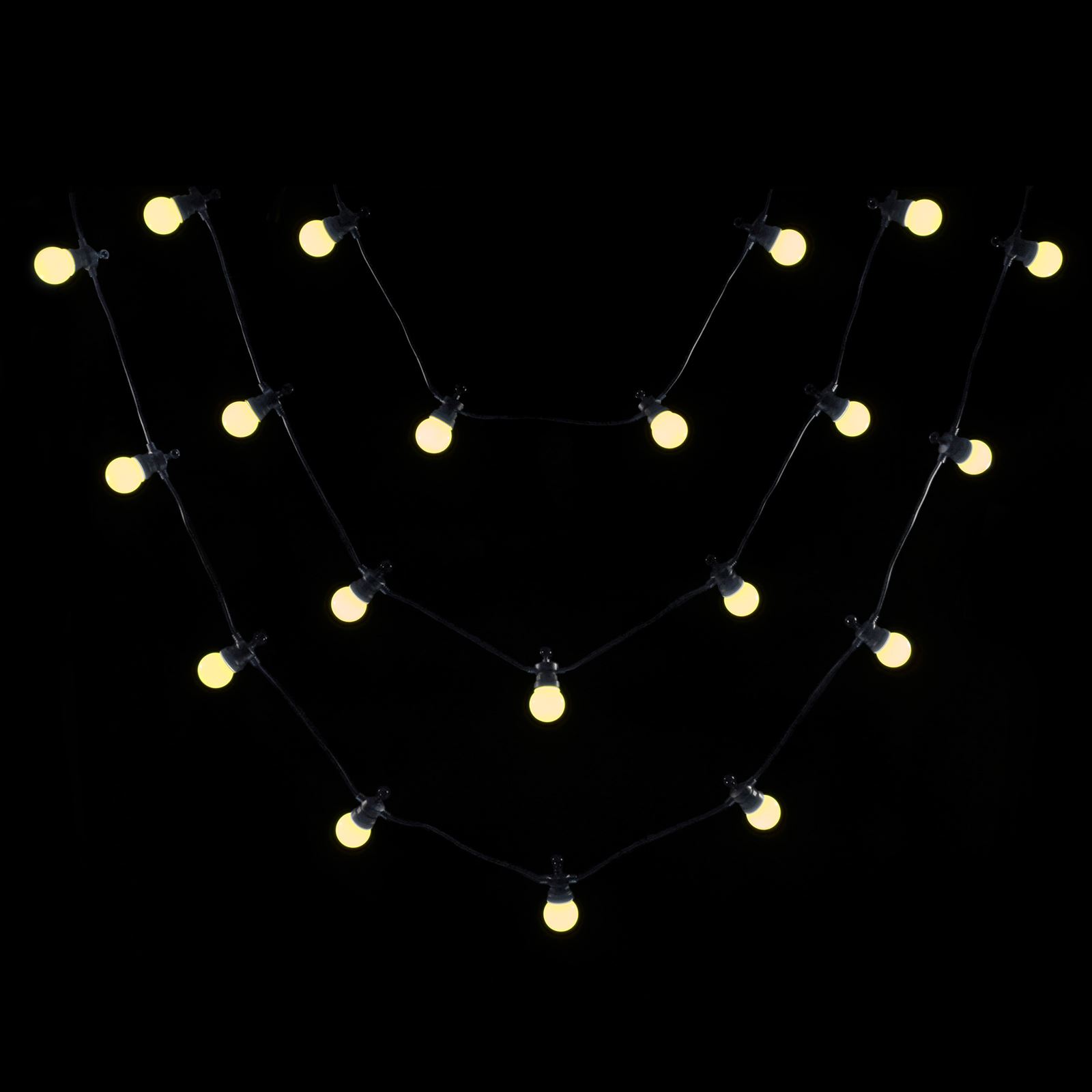 20 Connectable LED Garden Party Wedding Christmas Indoor Outdoor String Lights - Picture 11 of 28