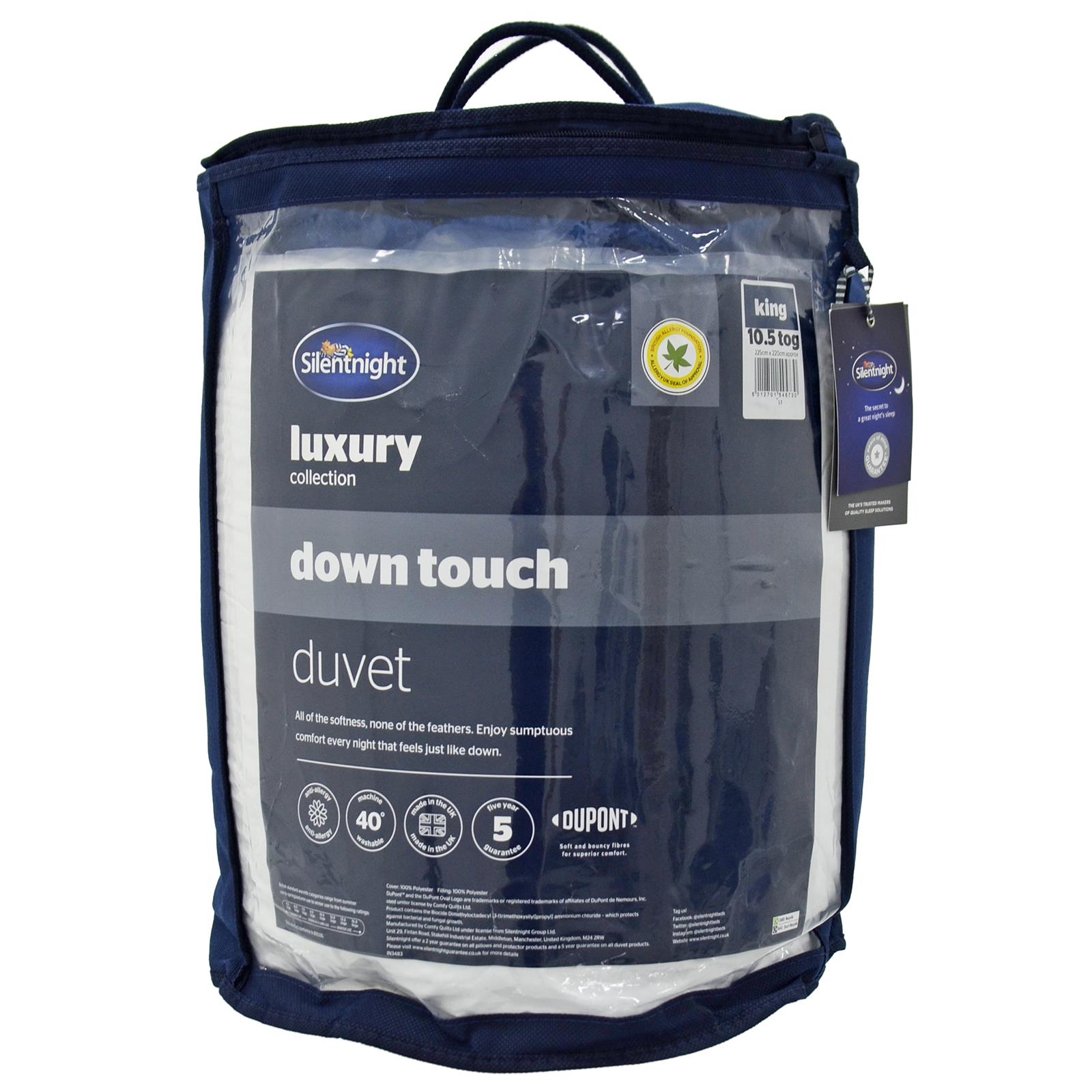 Silentnight Down Touch Duvet Luxury Collection 10.5 Tog Winter Quilt