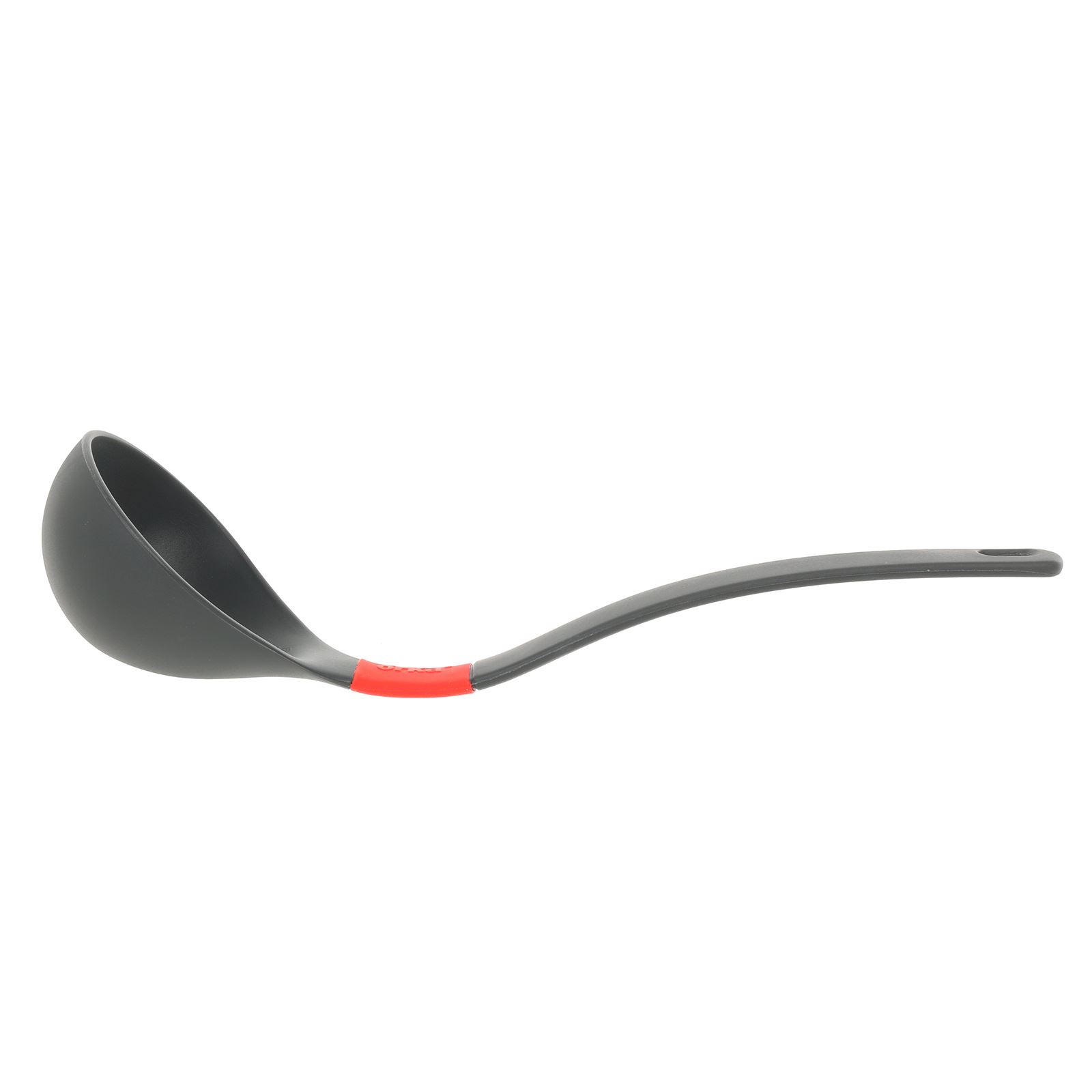 Quality French Kitchen Utensils Non Scratch Black Nylon Red Silicone Chef Tools - Picture 8 of 30